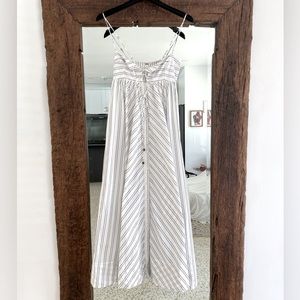 Free People summer maxi dress XS 💯 COTTON